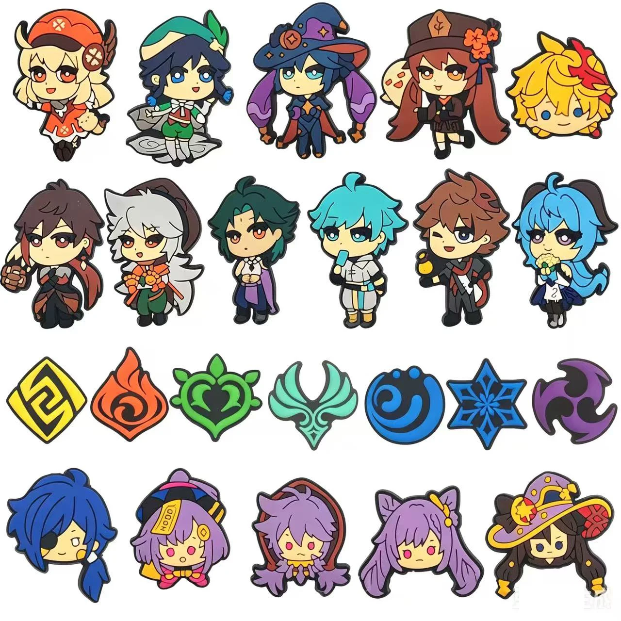 10-100PCS Popular Cartoon Game Characters Shoe Charms For Sandals,Shoe Decoration Accessories Shoe Pins Great Gift For Men Wom