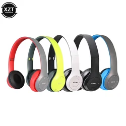P47 Wireless Headphones 5.0 Bluetooth Earphone Foldable Bass with Memory TF Card For iPhone Sumsamg Phone With Mic Headsets