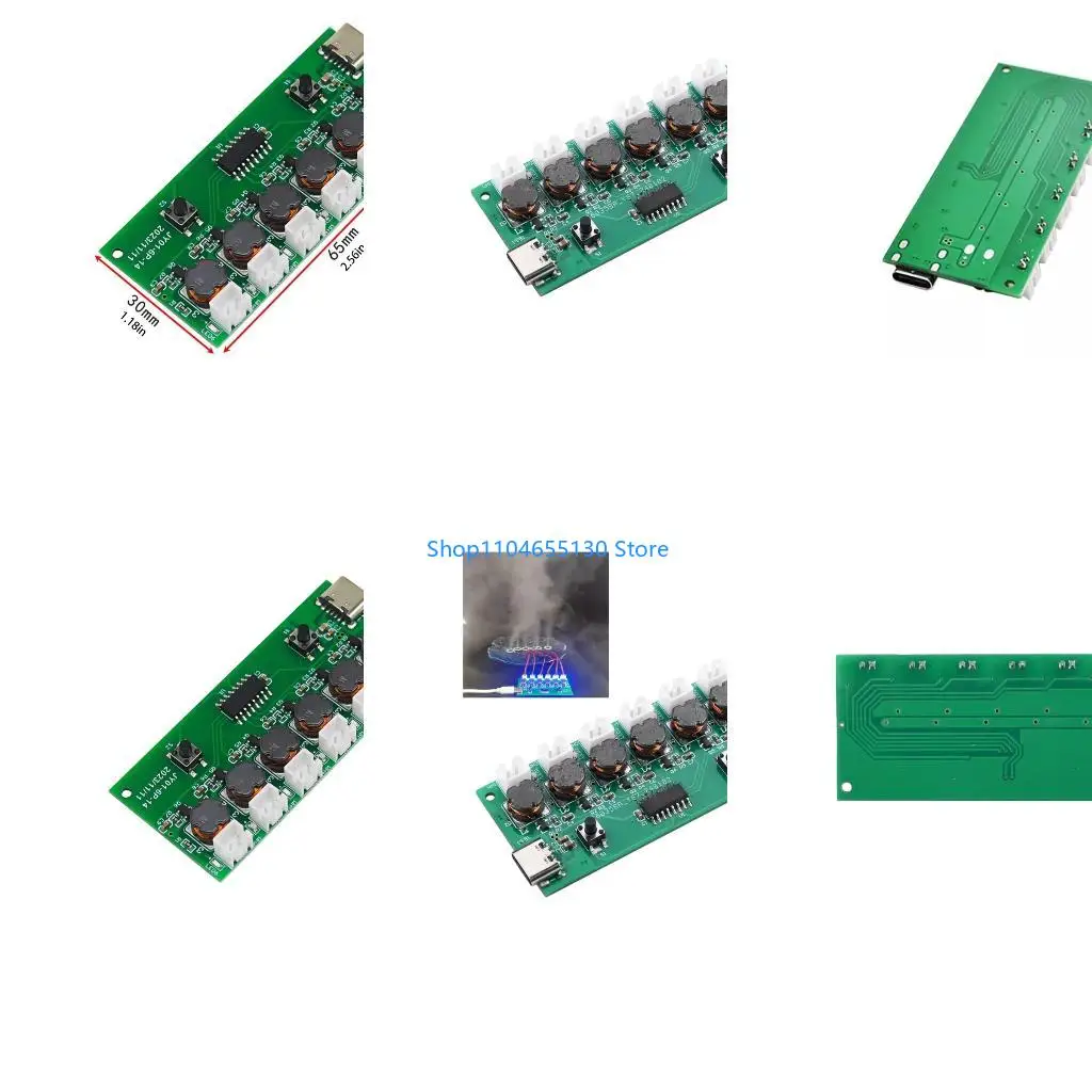 Maker Module With 6 Independent Sprays Heads Atomization Control Board