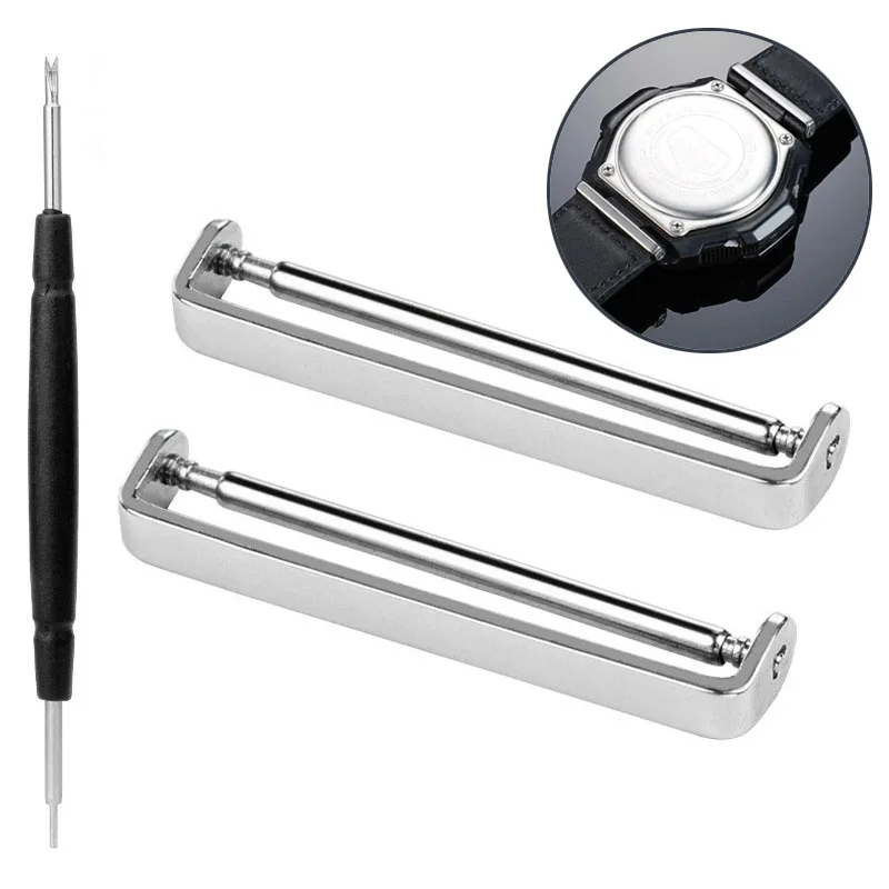 Fixing Bar for Casio SGW-100 SGW100 SGW-200 GW-4000 ECB2000 Series Silicone Nylon Belt Strap Fixing Iron Sheet Spring Bar Rod