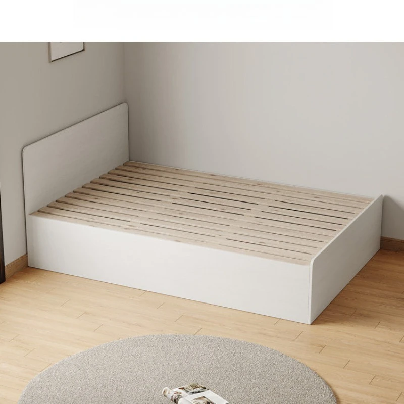 Small Apartment Storage High Box Bed Drawer Bed Storage Tatami Rollover Single Bed 1.2