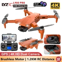 LYZRC L900 PRO GPS Drone 4K profesional HD Cámara Dual 5G WIFI Motor sin escobillas FPV Quadcopter plegable fotografía aérea Drone