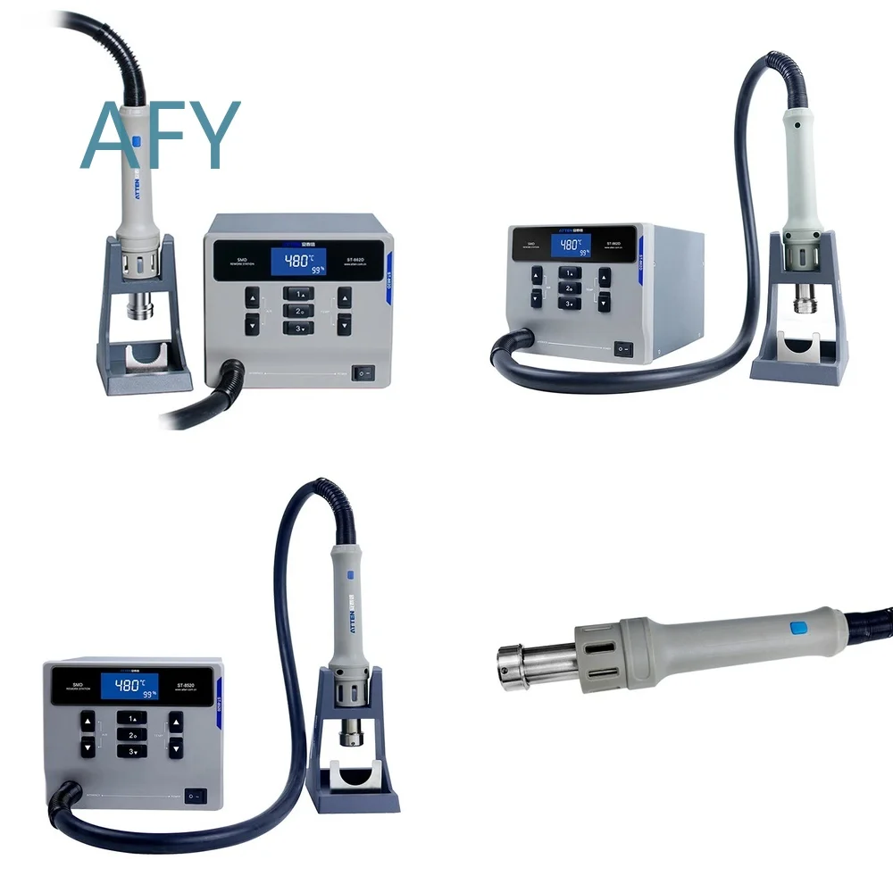 Hot Air Gun for ST-862D Digital Display Soldering Station Adjustable Temperature Control Precision Repair Tool Industrial