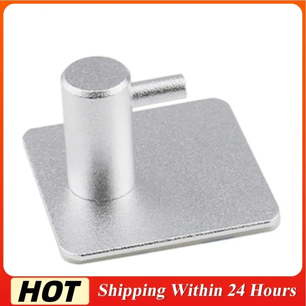 

Punch Free Kitchen Towel Hanger Hooks Wall Mounted Bathroom Key Coat Holder Rack