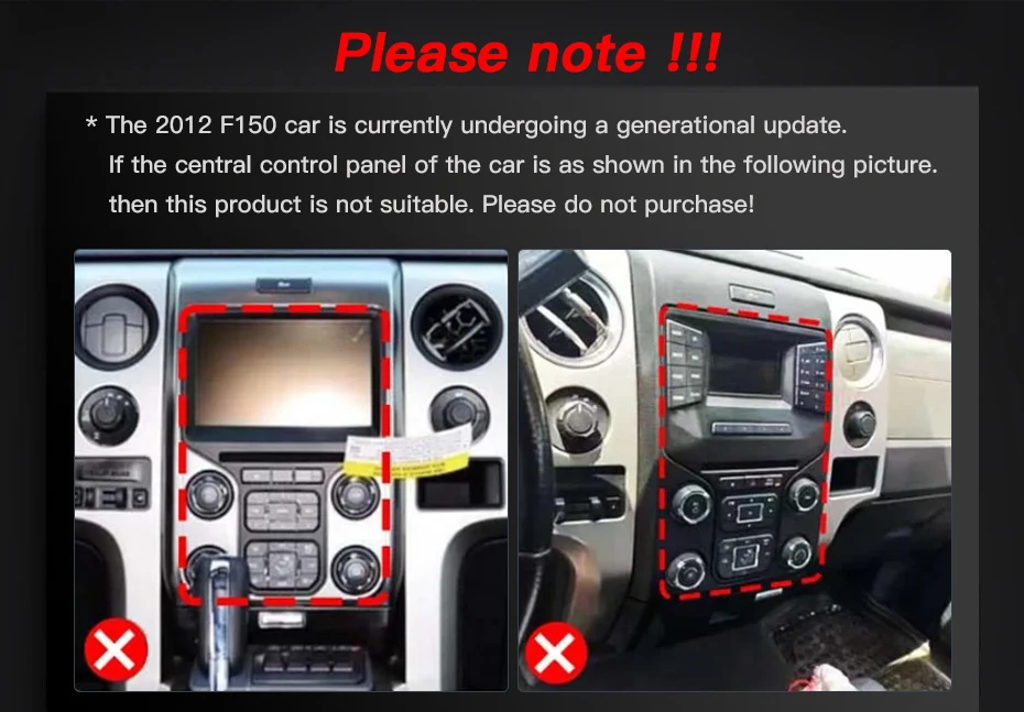 12,1 "Android14 Auto Carplay Tesla Stil Für Ford Raptor F-150 F150 2009-2012 Auto Multimedia Player GPS navigation Radio HD Einheit – Detail 2