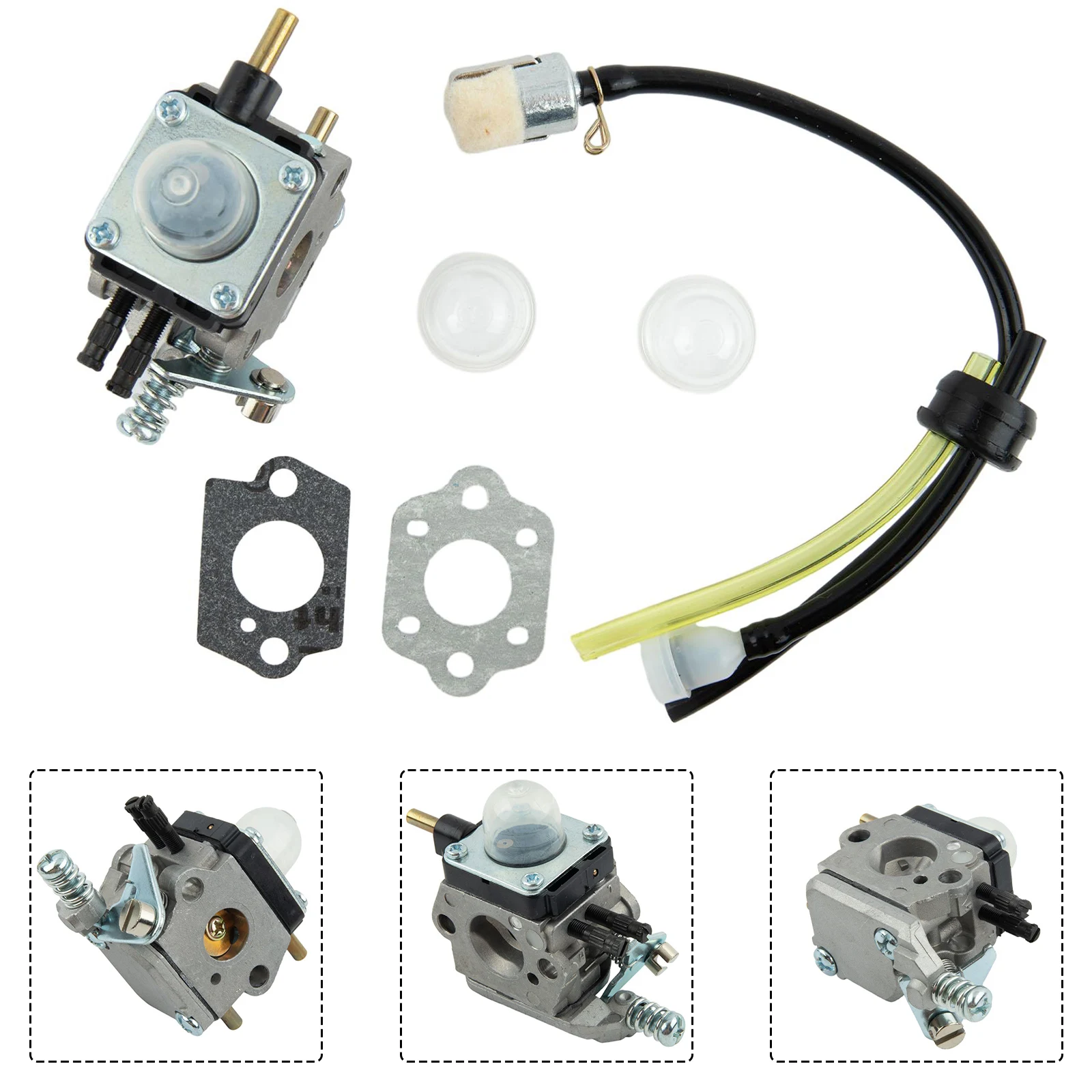 For Carburetor Assembly for Mantis 7222 7225 Tiller with For Carb Kit for Zama C1UK54A Model and SV 5C/2 Engine Replacements