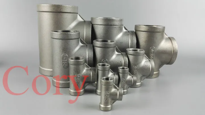 

Фитинги для труб из нержавеющей стали SS304 с внутренней резьбой, равное литье, круглый 3-ходовой тройник, аксессуар для труб