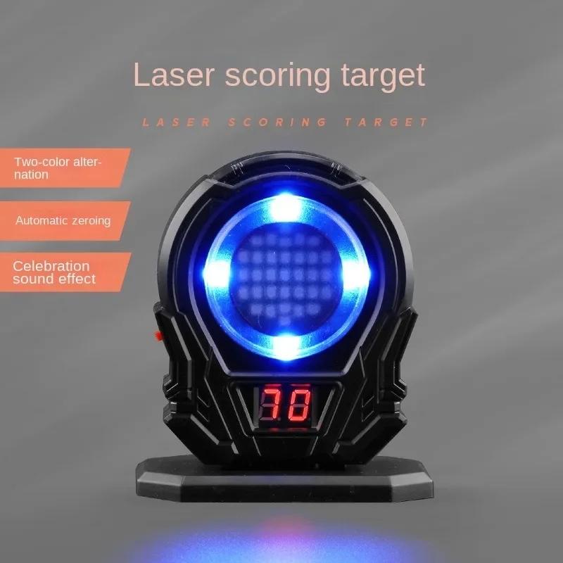 Cible laser de pointage électronique à induction infrarouge, exercice de tir sensible avec effets sonores, équipement de jouet d\'entraînement,