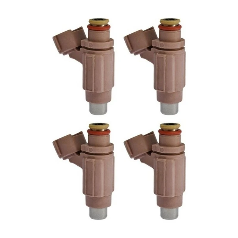 4Pcs Motorcycle Fuel Injector Nozzle 60E-13761-10-00 For Yamaha FX VX PWC Jet Boats SR230 SX230 2004-2011 60E137611000