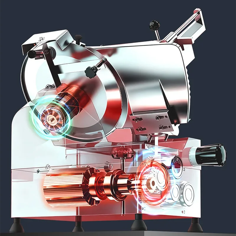 43 PCS/MIN Frozen Meat Slicer, 12/13-Inch Multifunctional Meat Slicer, Fully Automatic Commercial (Customized)