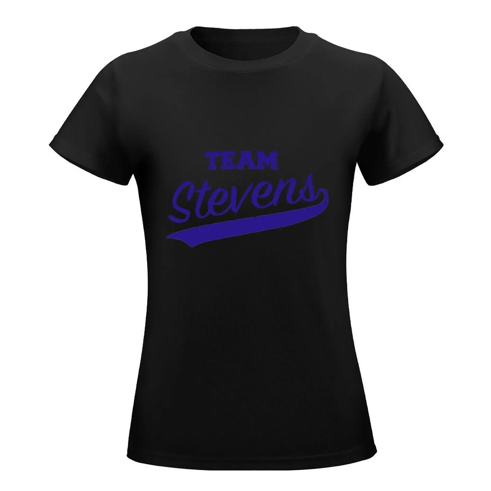 Team Stevens T-Shirt Blouse summer tops t-shirt dress for Women graphic