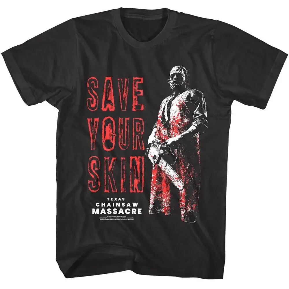 Bloody Apron Men's T Shirt Save Your Skin Horror Movie