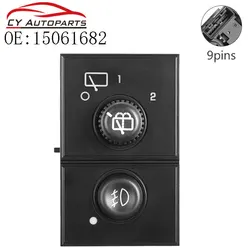 15061682 New Rear Wiper Switch Fog Control For 2003-2006 Chevrolet Tahoe Escalade Yukon Suburban 15143158