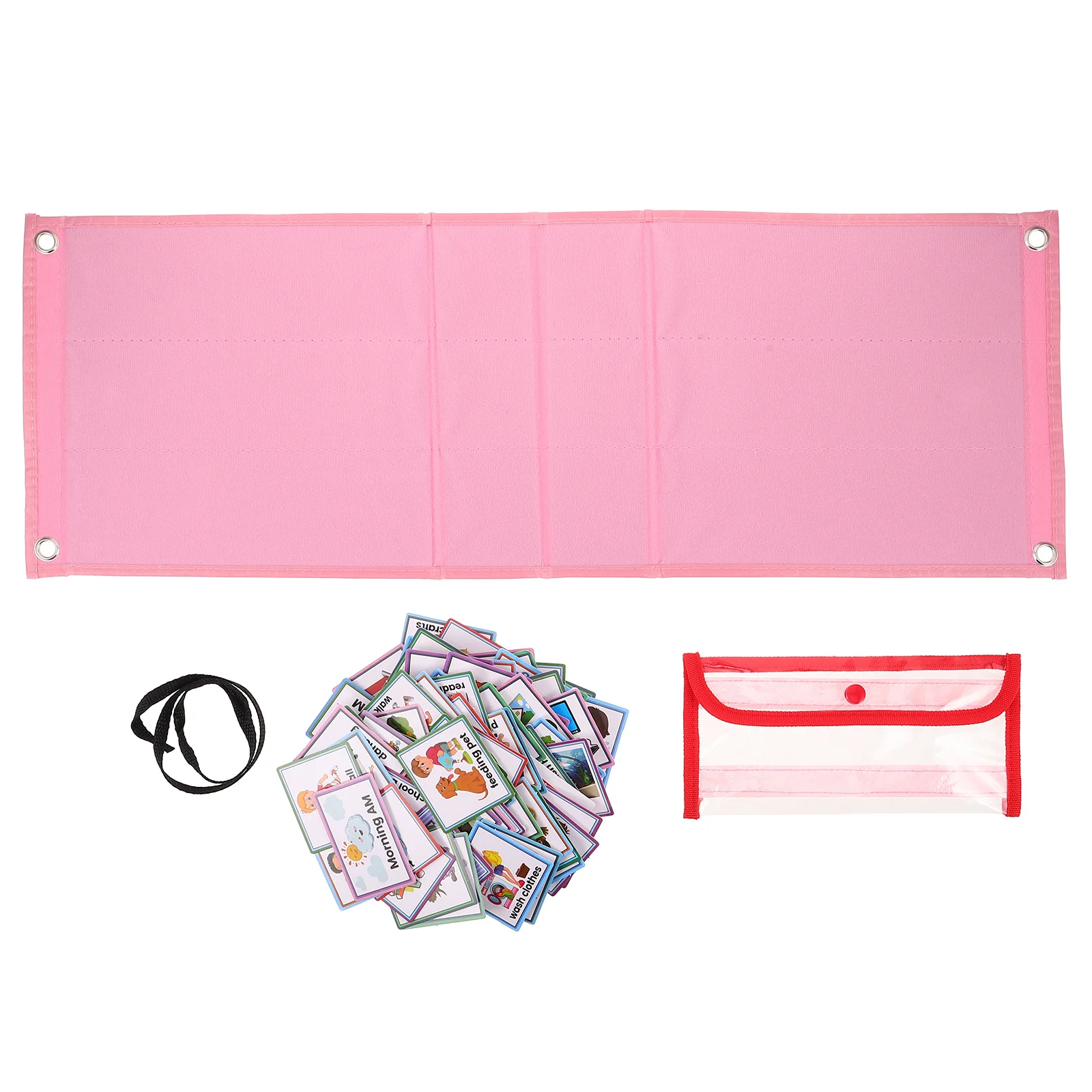 

Children's Daily Routine Chart Pink Visual Task Timer for Kids Time Management Board Bedtime Routine Planner Kids Activity