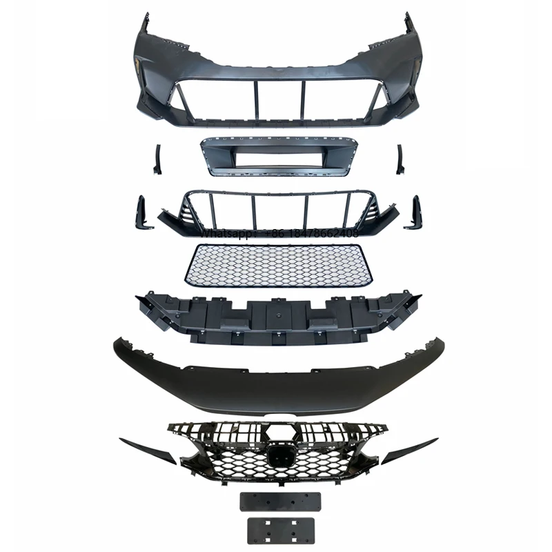 

2022 for 11th Gen for Civic Body Kit Accessories New Front Bumper Upgrade to Type R Style Car SI Bumpers 2023