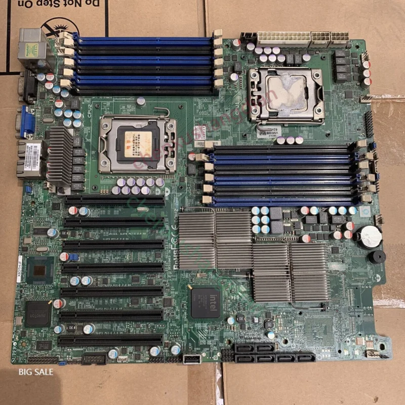 デュアルチャンネルサーバーメインボード,Supermicro X8DTH-iF 1366ピン,7 pci-e 16x