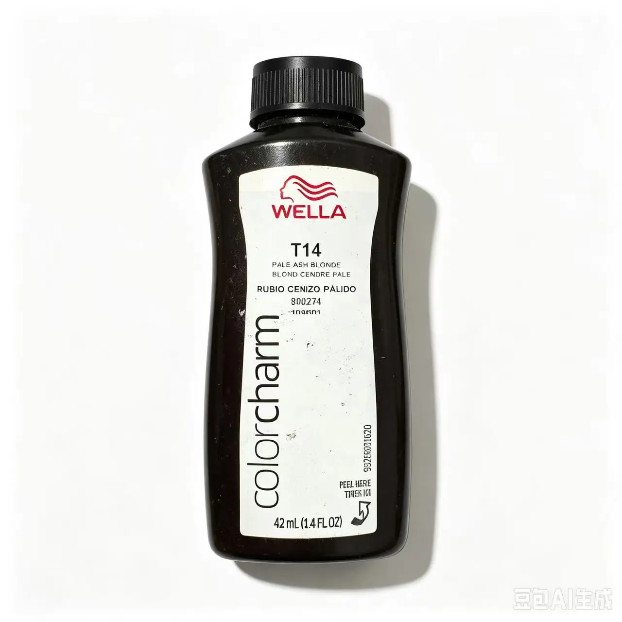 Wella Color Charm T14 Pale Ash Blonde Hair Toner 42ml Remove Orange Brassy Tones Permanent Liquid Hair Toner for Bleached Blonde