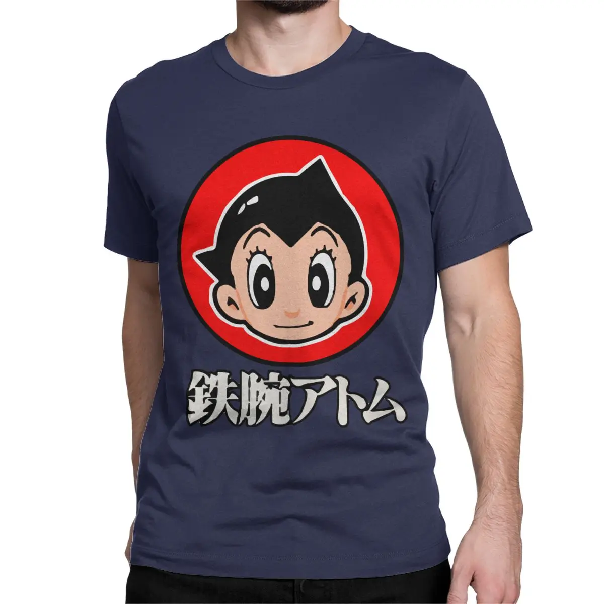 Men Women's Astroboy Manga Anime T Shirt Mighty Atom Astro Boy Cotton Clothing Leisure Short Sleeve Tees Printed T-Shirt