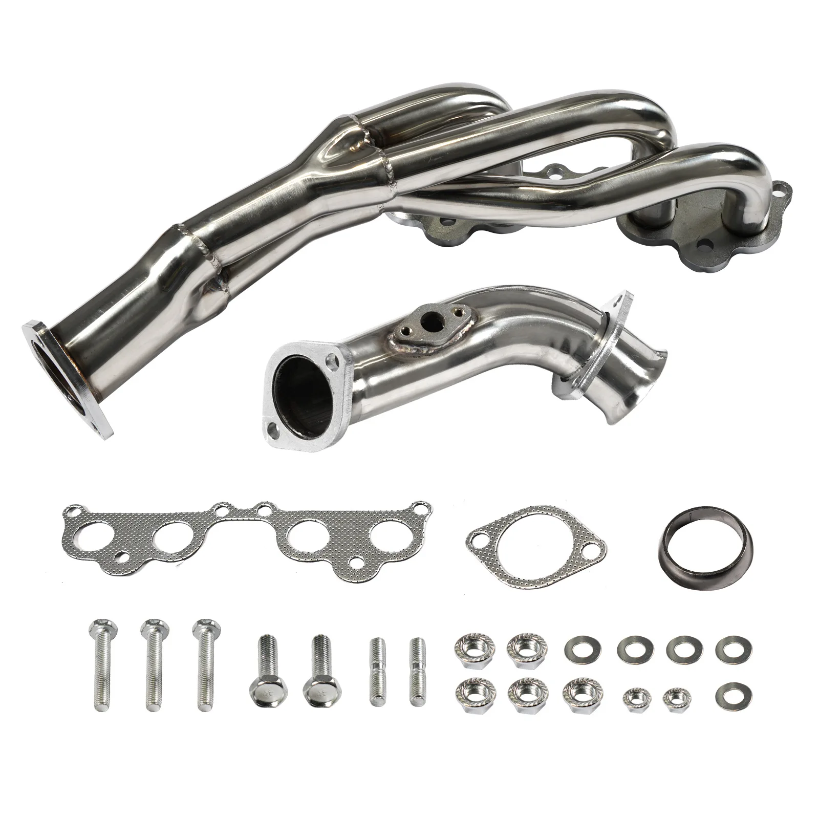 

Stainless Steel Manifold Header For 1995-2001 Toyota Tacoma 2.4L 2.7L L4