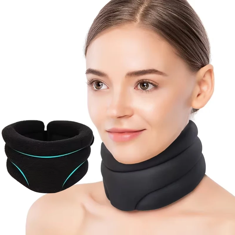 Schlafen Weiche Schaum Halswirbelsäule Neck Brace Druckentlastung Hals Schmerzen Wirbel Schutz Hals Wirbelsäule Brace Reise Nickerchen Gesundheit