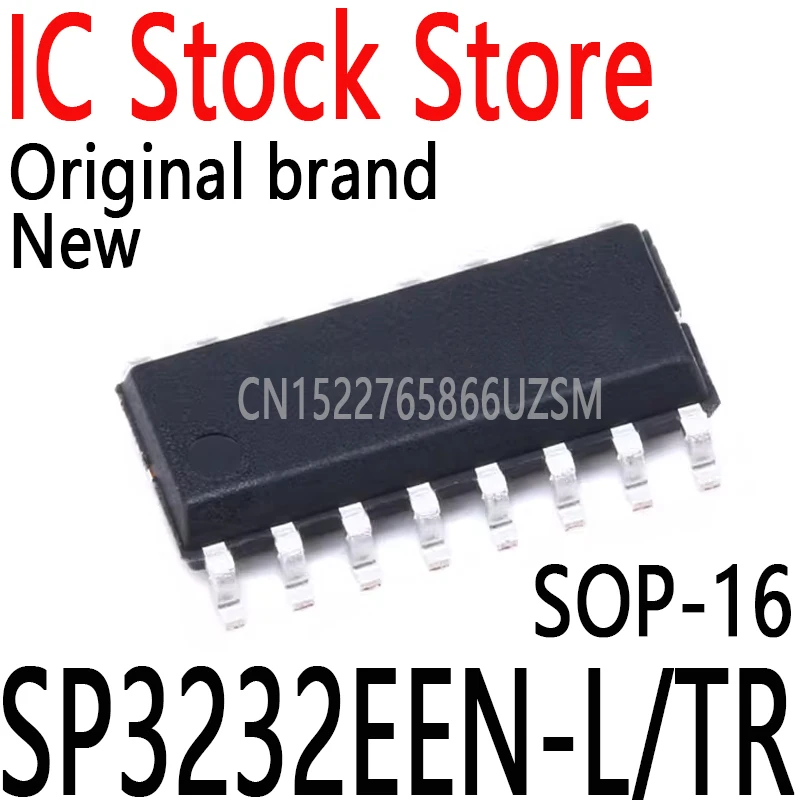 10PCS New and Original SP3232EEN Dual Transmitter Receiver Rs-232 16-Pin N T/R Sp3232EEN-L/TR