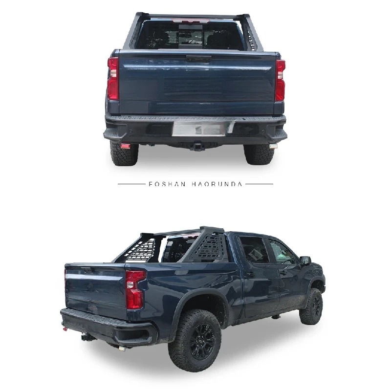 Weatherproof Q235A Steel Die-Stamped Roof Rack Roll Bar Assembly Heavy Duty Bolt Fixed Offroad Exterior Accessories