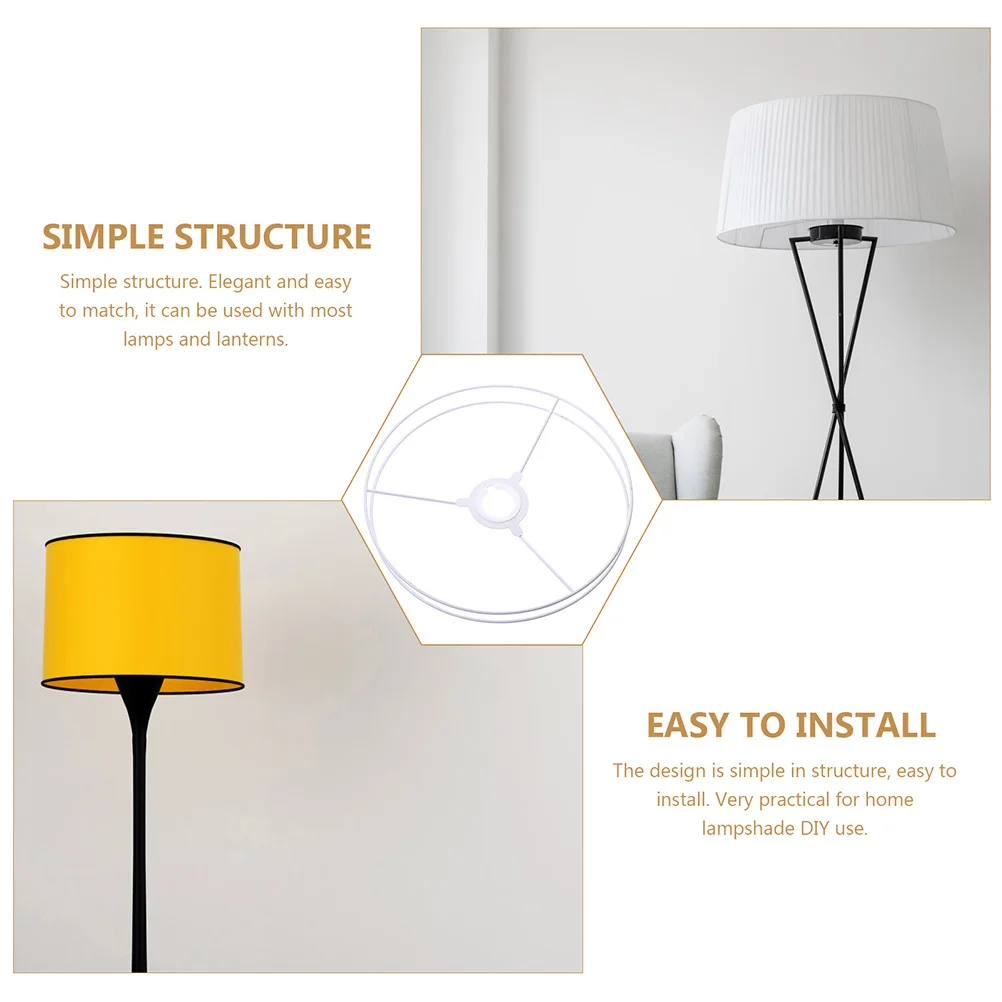 

Metal Lampshade Frame Heavy Duty Diy Support For Vintage Modern Ceiling Pendant Lighting Lampshade Frames Metal Lamp