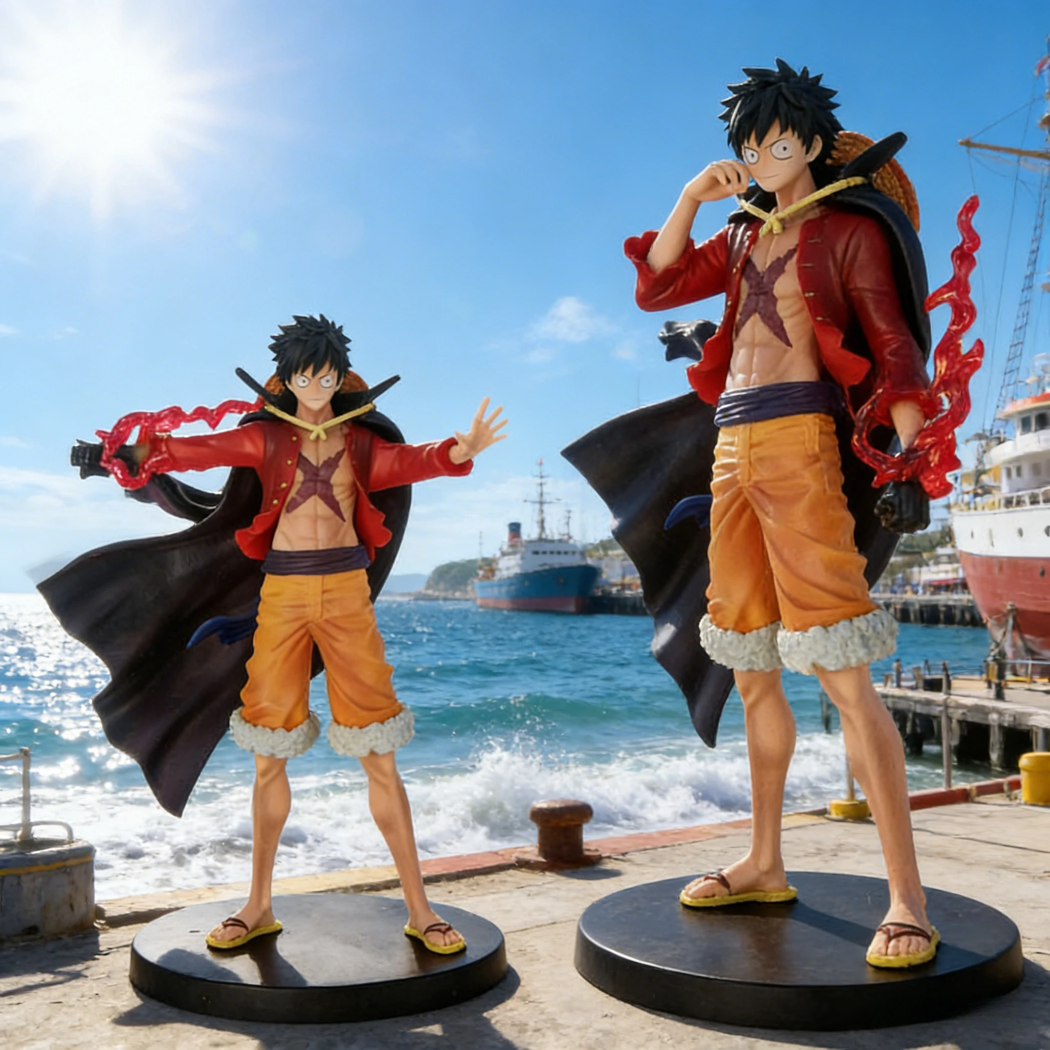 Muñeco de Anime de PVC de 17 cm, One Piece, Luffy, Dios del Sol, Nika, Muñeco de Acción Monkey D, Muñeco de Luffy, Muñeco de Colección, Juguete de Regalo para Niños