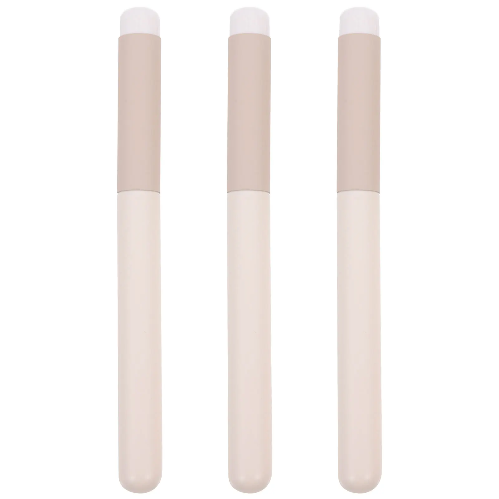 

3pcs Brushes Makeup Brush Set Concealer Foundation Blush Lip Brush Reusable Portable Lipstick Applicator Tools For