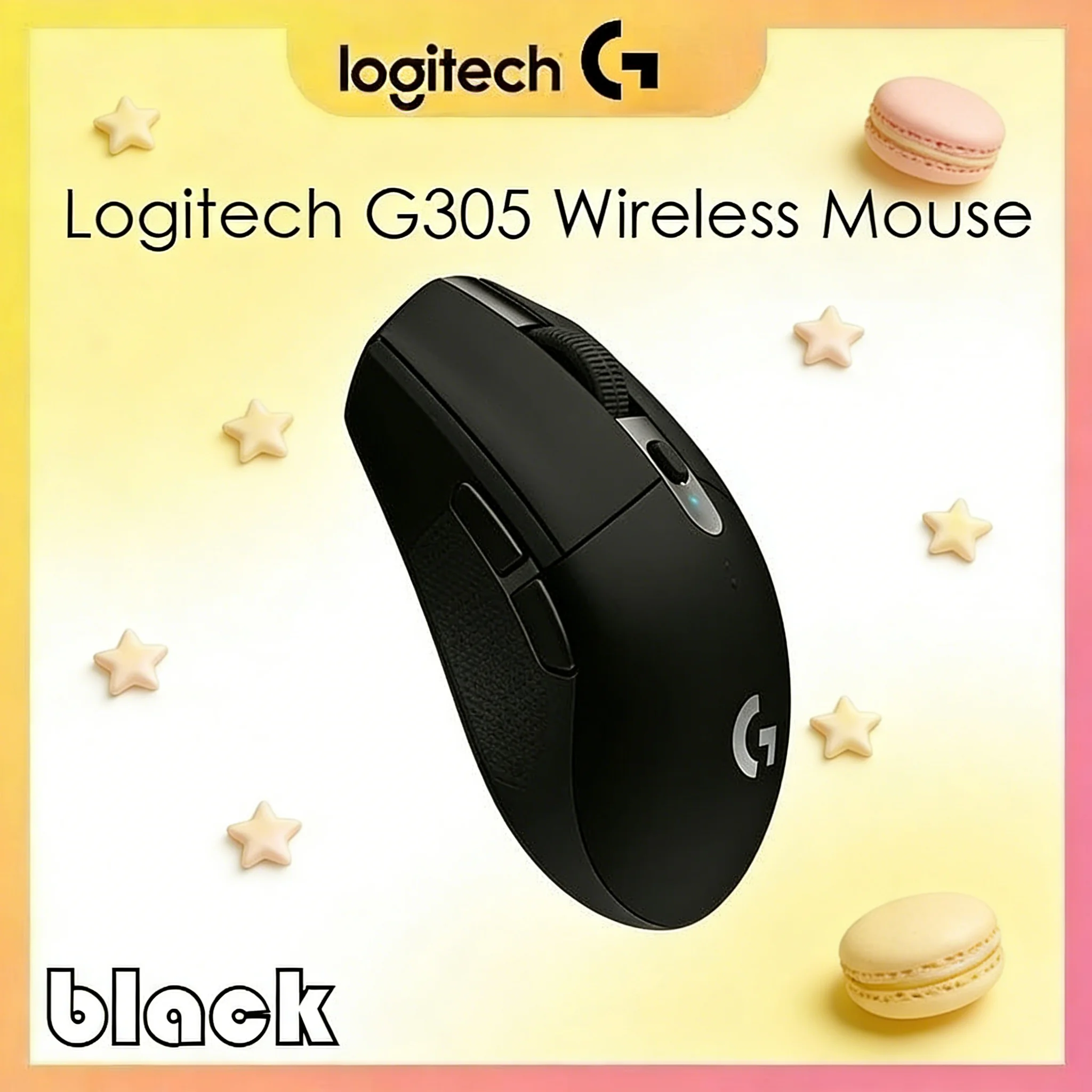 

Logitech G305/G304 Wireless Silent Mouse - Lightweight Ergonomic Dual Mode Office And Gaming Mouse for Electronic Sports