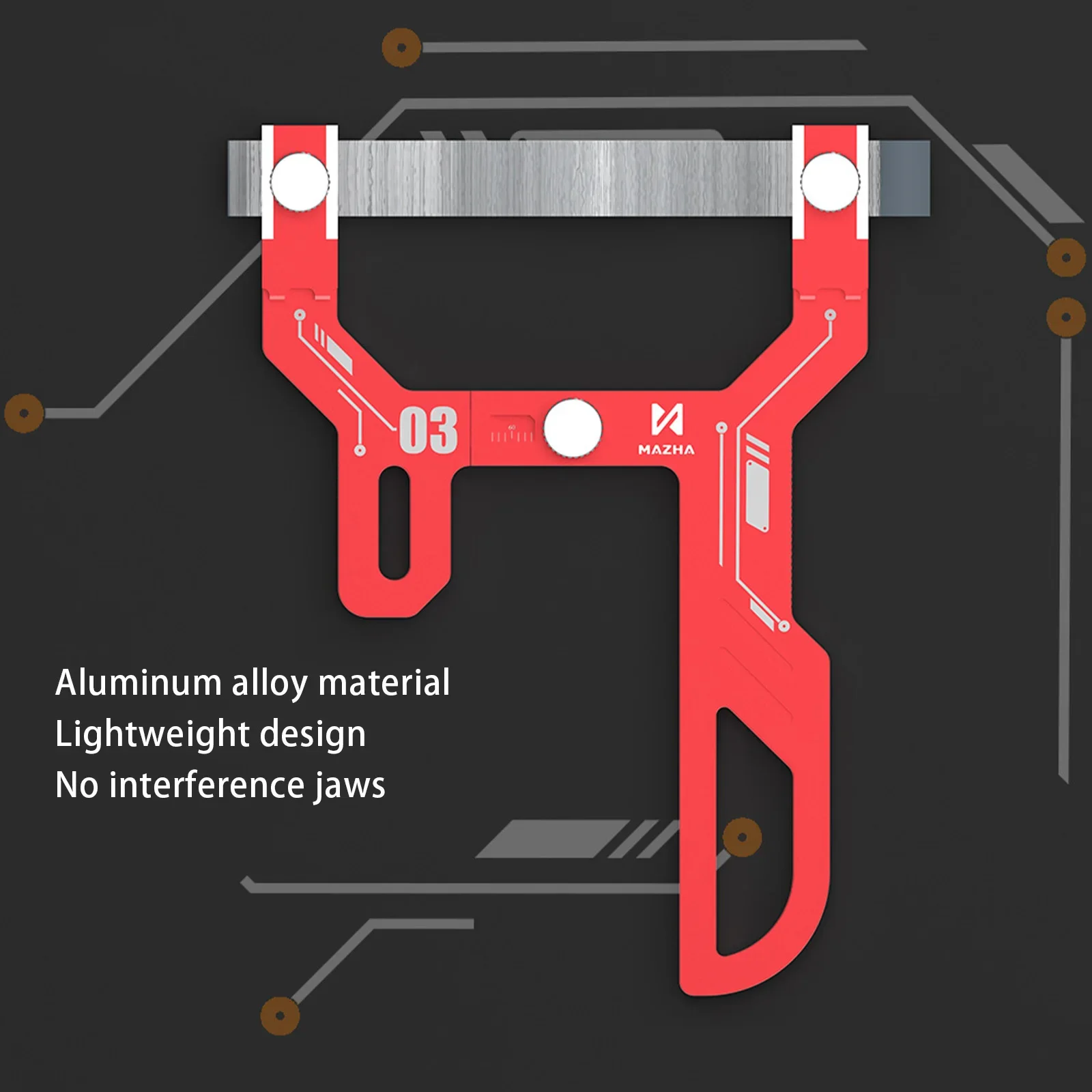 

MAZHA T0003 Curved Surface Polishing Tool New 1.0-15mm Clamping Capacity for Model Making Hobby DIY Craft Modeling Tool