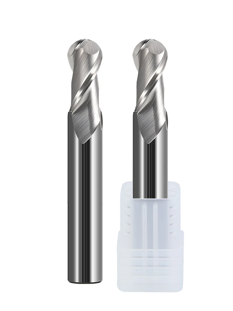 

GAMONT HRC55 Tungsten Steel Ball End Milling Cutter High Gloss Aluminum Milling Cutter Alloy Ball Milling Cutter Cnc Tools