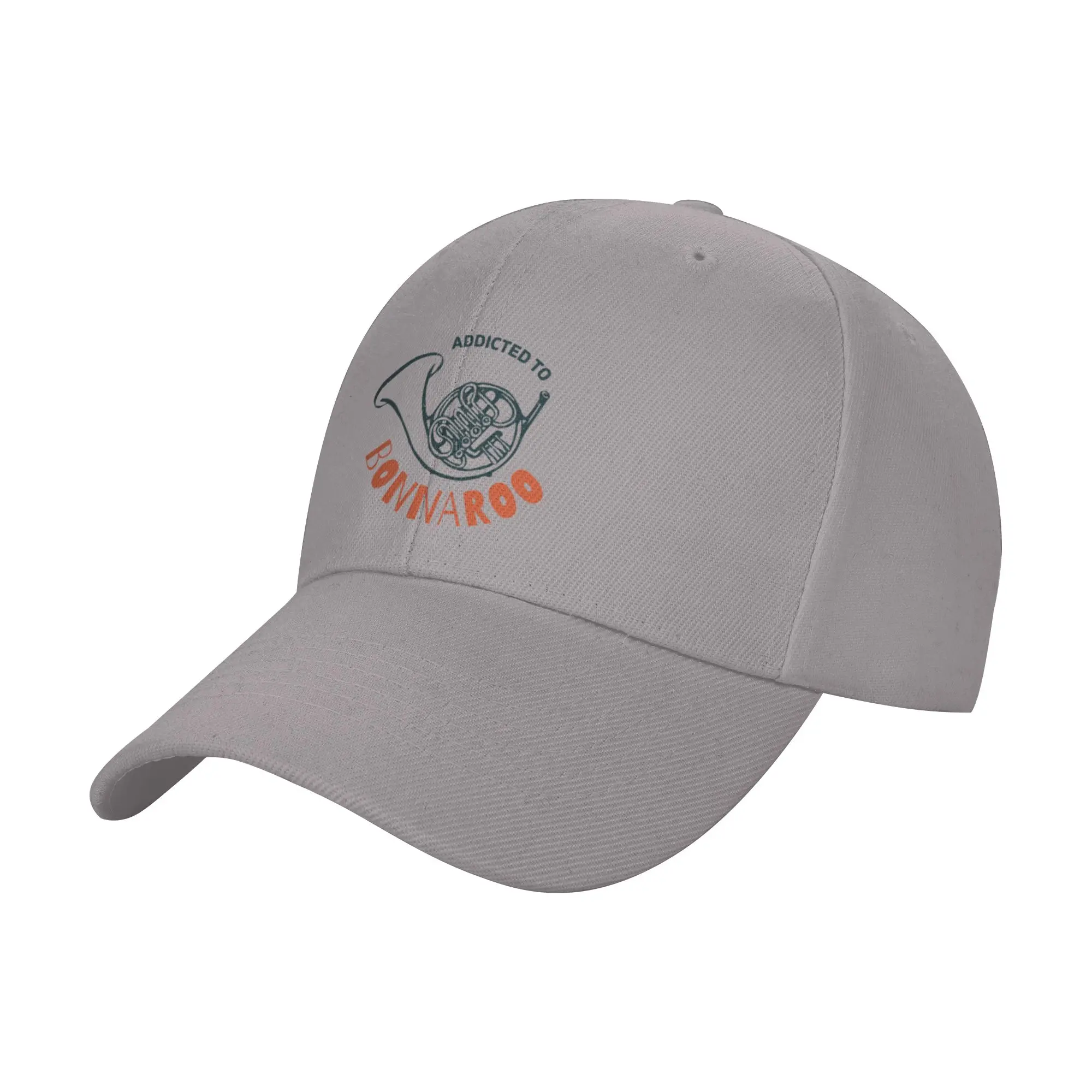 Addicted to Bonnaroo Design Trendy Baseball Cap Camping Canvas Snapback Cap