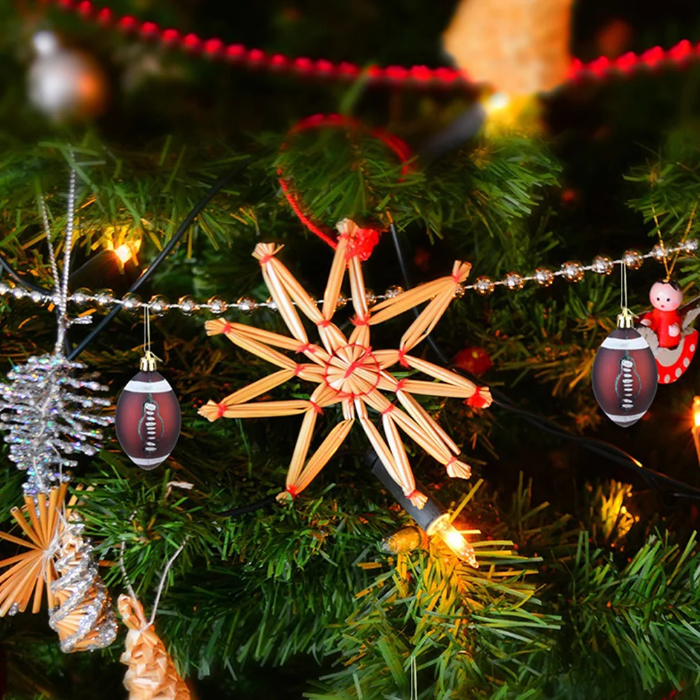 

Christmas Tree Decoration Pendant Ball Rugby Decorative Pendants Hanging Football Decorations