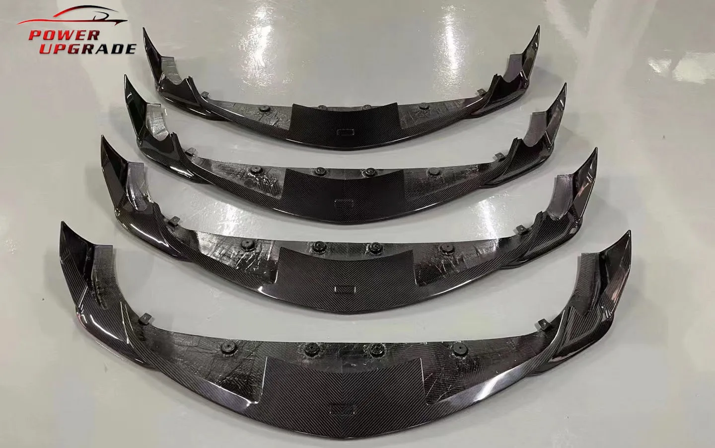 For Toyota Supra A90 A91 Mk5 Wholesale Dry Carbon Fiber Toms Style Front Bumper Lip Front Splitter Body Kits