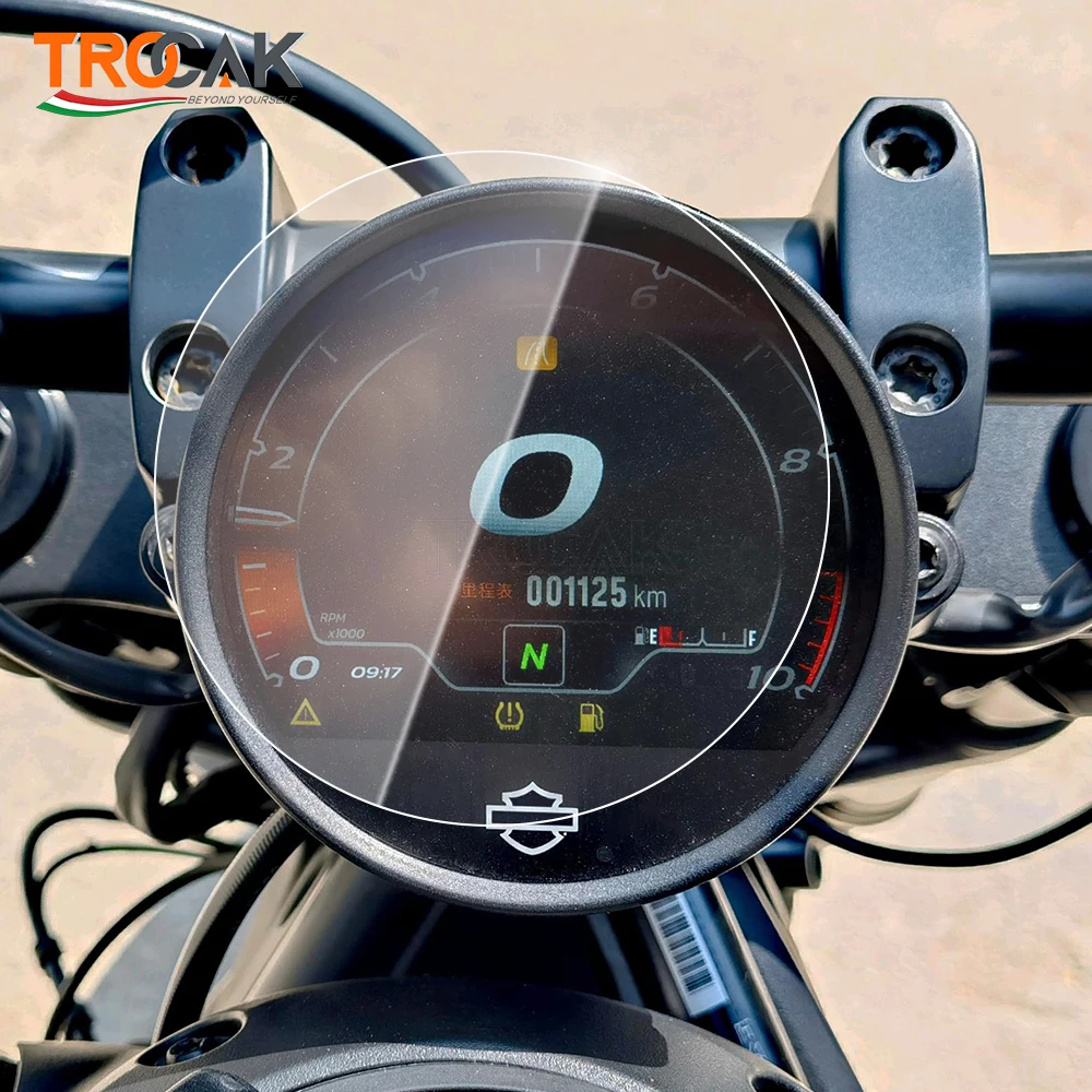 For Harley-Davidson Sportster S 1250 RH1250 2021 Motorcycle Instrument Protection Film Scratch Cluster Screen Sticker