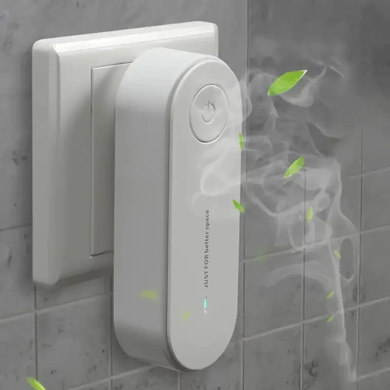 NEW  Mini Anion Purifier Plug-in Air Purifier with Negative Ion Generator Odor Remove for Home Toilet Bedrooms Bathrooms and Pet