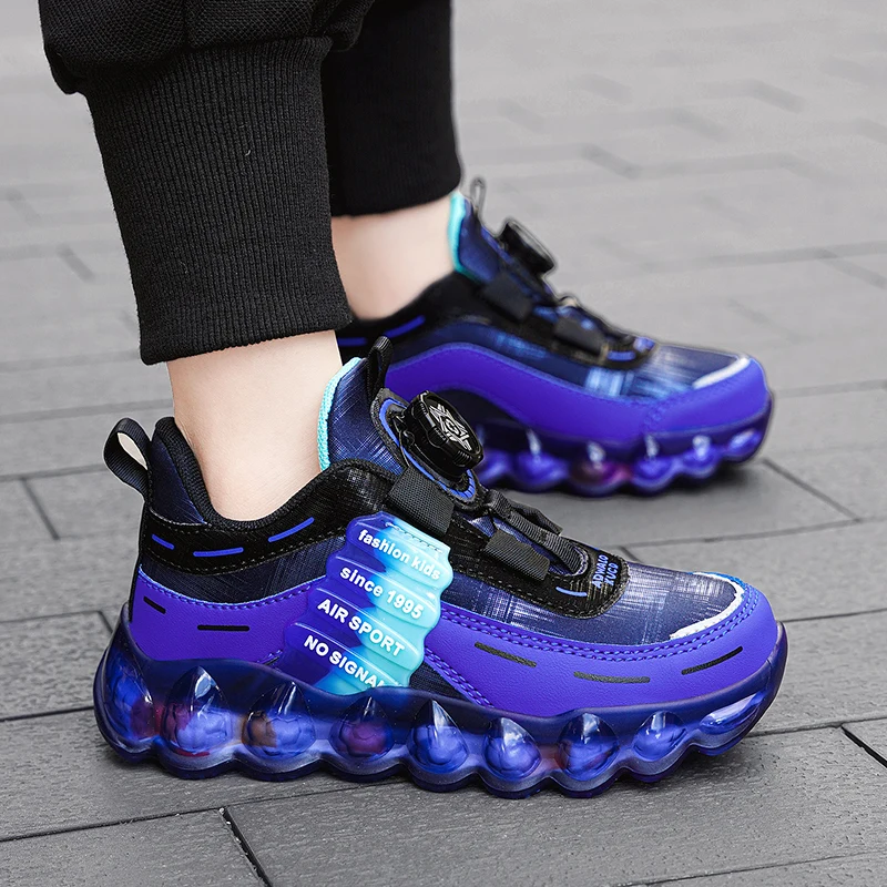 Neue rutschfeste Kinder-Turnschuhe aus Leder für Mädchen im Alter von 5 bis 16 Jahren, lässige Wanderschuhe, rutschfeste Kinder-Jungen-Sport-Lauf-Sneaker – Detail 14