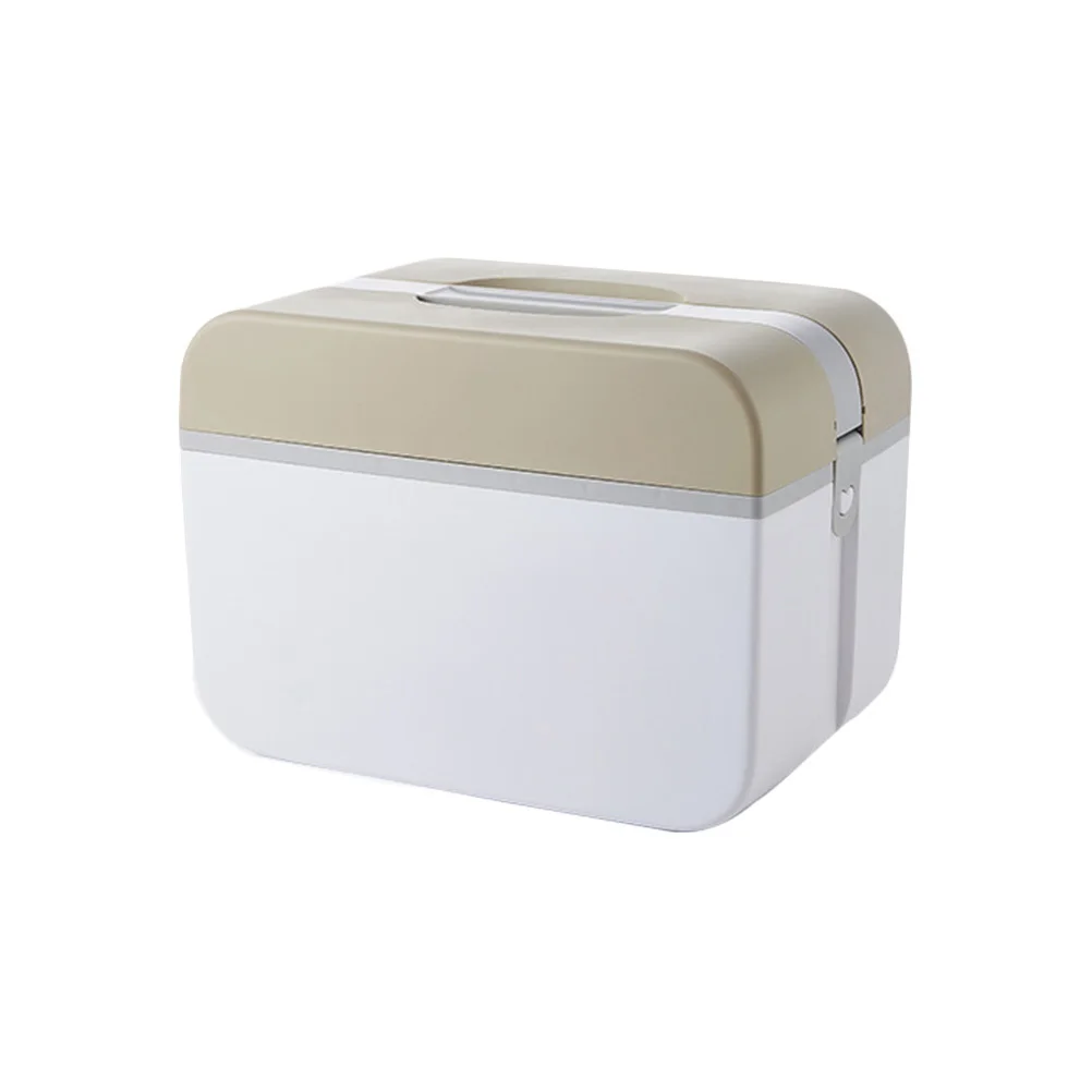 حافظة طبية بلاستيكية للطوارئ كبيرة 5236 طبقة مزدوجة صندوق تخزين متعدد الوظائف منظم أدوية محمول للمنزل #6