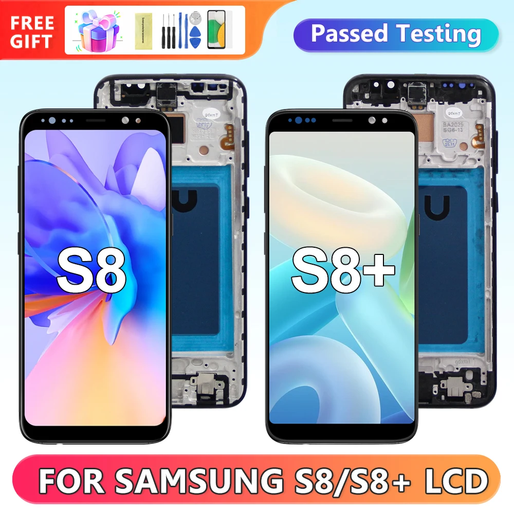 أفضل شاشة لـ Samsung Galaxy S8: تجربتي الحقيقية في استبدال الشاشة التالفه بشاشة TFT مع إطار DIY