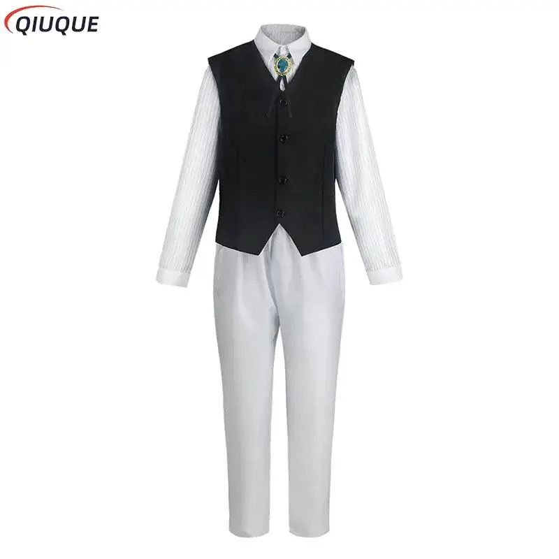 Agencia de Detective Armada Osamu Dazai Cosplay disfraz peluca hombres mujeres traje de Anime trajes ropa