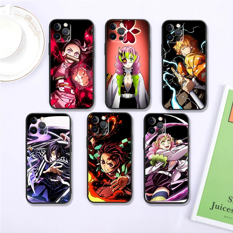 

G-Ghosts Blade Cartoon Cool For iPhone 15 14 13 12 11 XS XR X 8 7 SE Pro Max Plus Mini Black Back Phone Case
