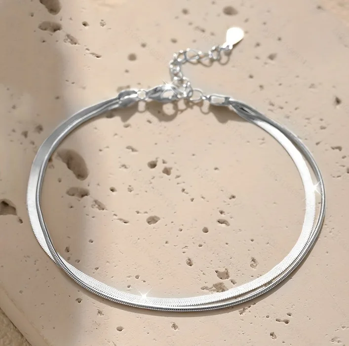 

bracelet snake Chain Bracelet Gold Color Width Stainless Steel Chain Bracelet For Women Jewelry Gift