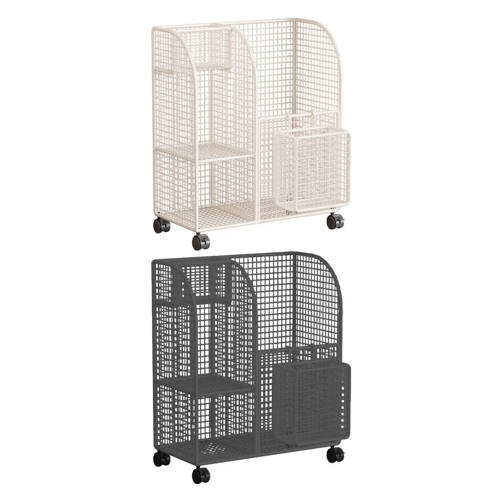 

Fitness Equipment Organizer Vertical Freestanding Weight Racks Multipurpose Home Gym Storage Organizer with Caster Wheels