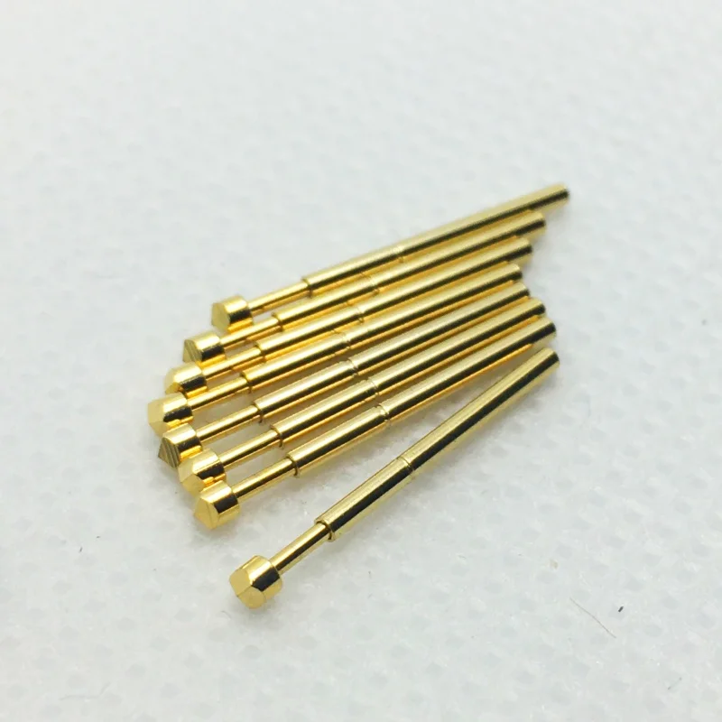 20/100個入り スプリングテストプローブ PA75-T3 テストピン PA75-T ポゴピン P75-T3 PCBプローブ P75-T 直径1.02mm ヘッド径1.5mm テストツール 17.0mm