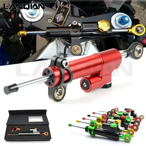 Motorcykeldämpare Styrstabilisator Linjär Säkerhetskontroll För Ducati MONSTER S2R 800 ST4S 821 MONSTER/Mörk/StrRipe 8 best sales Ducati S2R 800 - №6