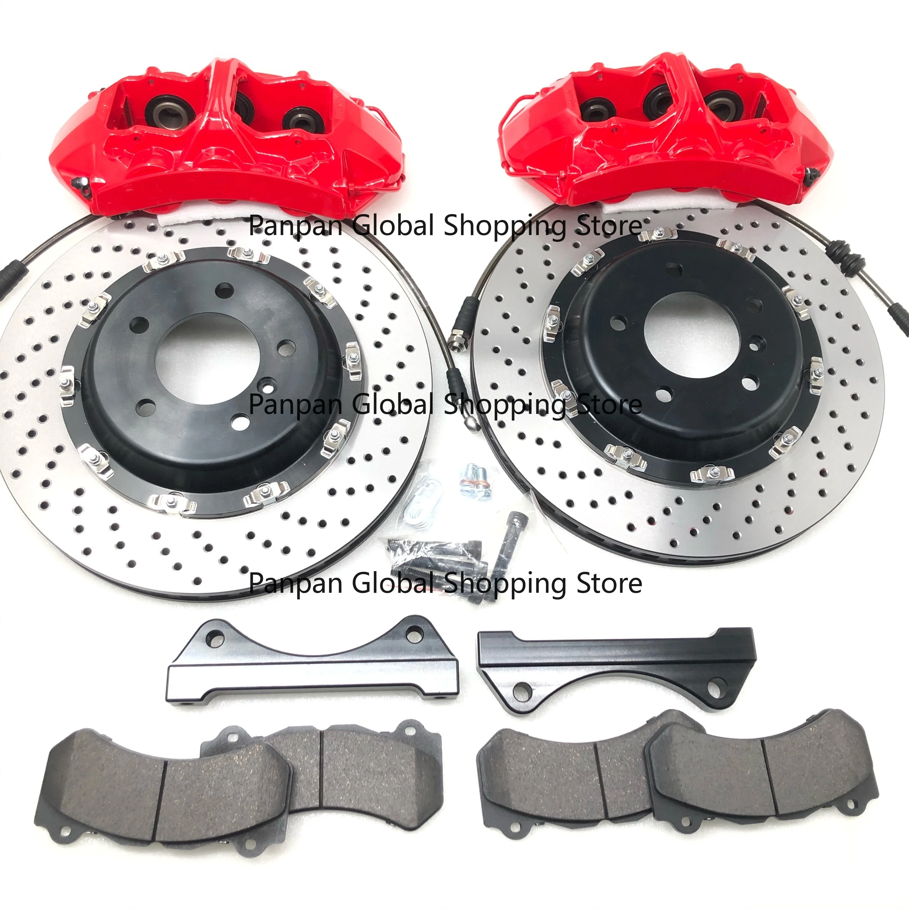 

Performance Big Brake Kits 6 Piston Brake Calipers Auto Brake Systems for TT MK2 S3 A4 A5 A6 C7 C8