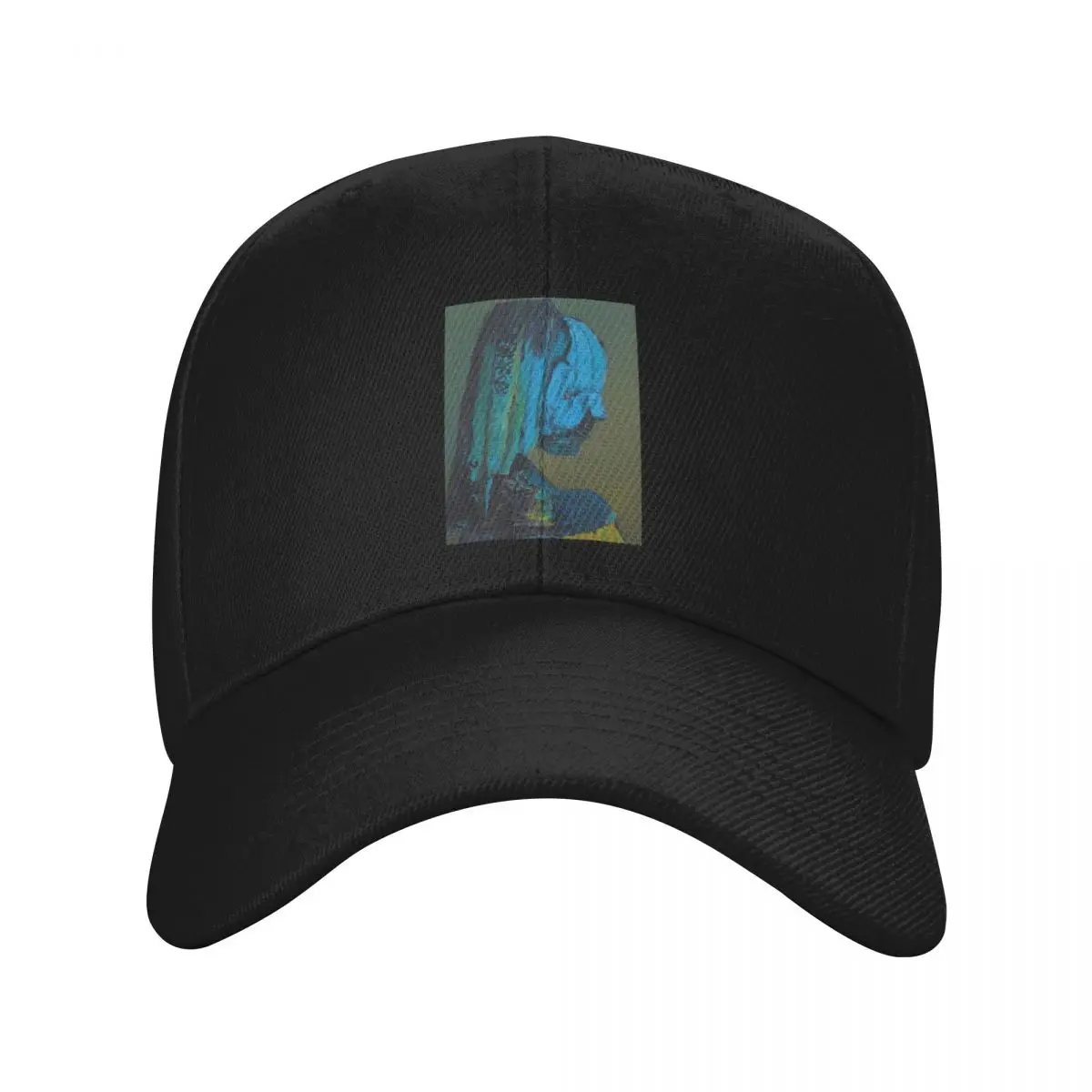 

Stage 4 Everywhere at the End of Time by the Caretakers Oil Painting by Ivan Seal Baseball Cap fun hats Mens Tennis Women's
