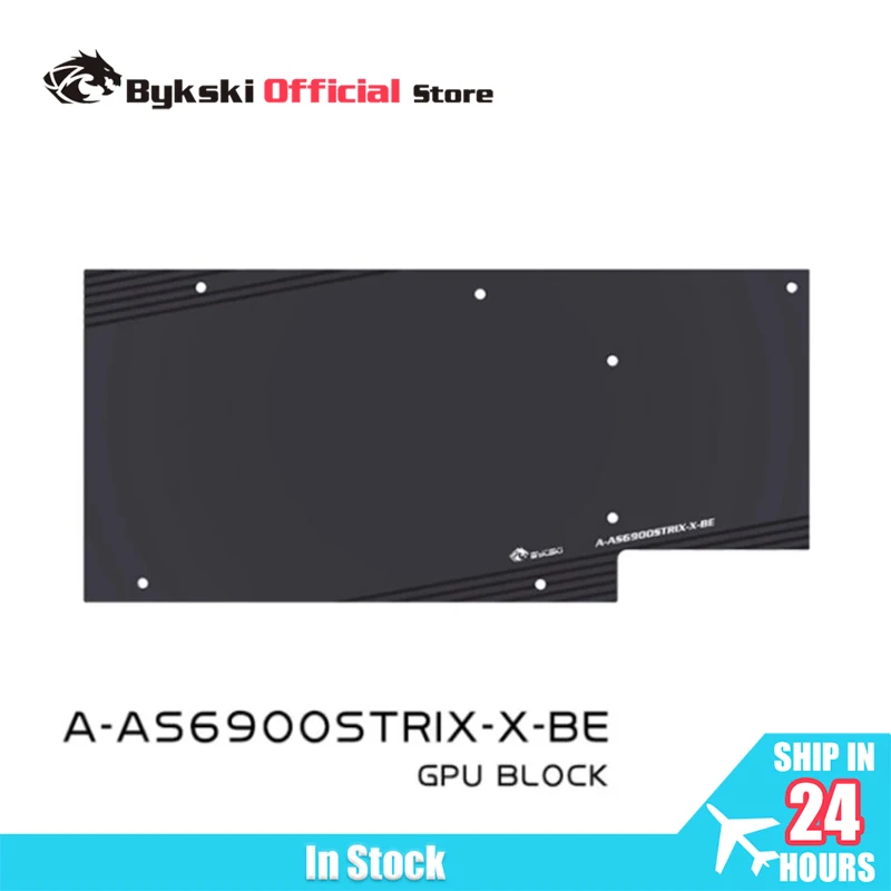 Bykski A-AS6900STRIX-X Water Block Use for ASUS ROG-STRIX-LC-RX6900XT-O16G-GAMING GPU Card / Full Cover Copper Radiator Block