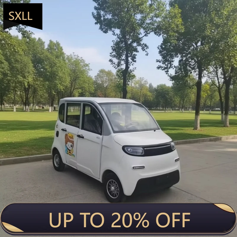 

Хит продаж: электромобиль SXLL с литий-железо-фосфатным аккумулятором 60В, 1000Вт, четырехколесный, четырехдверный, четырехместный мини-автомобиль.